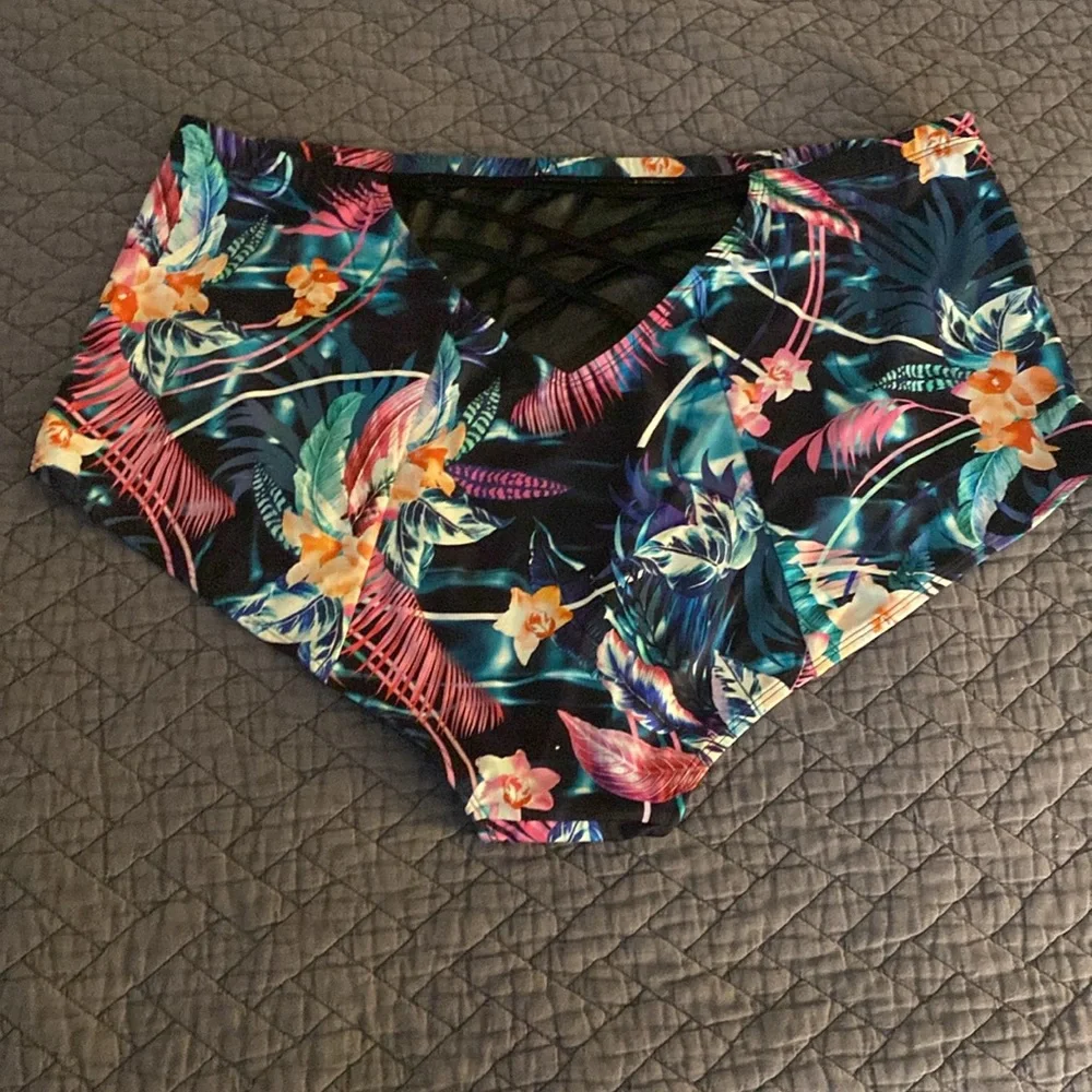 NWOT torrid strappy back swimsuit bottom only - swim brief